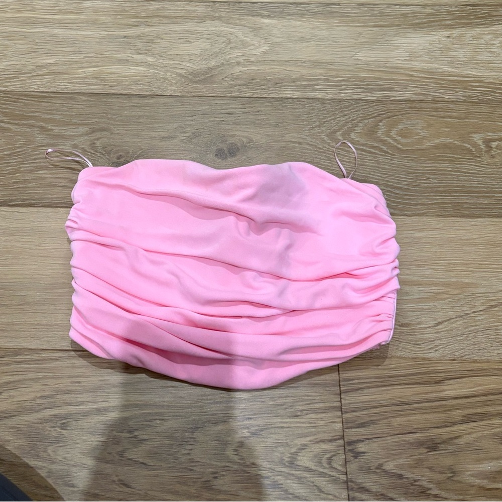 Zara Pink Tube Top
